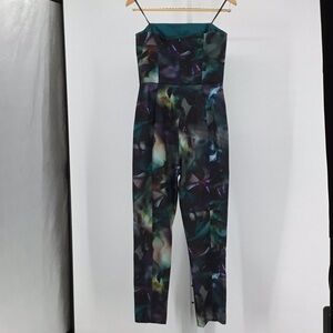 Black Halo Jumpsuit Size 6